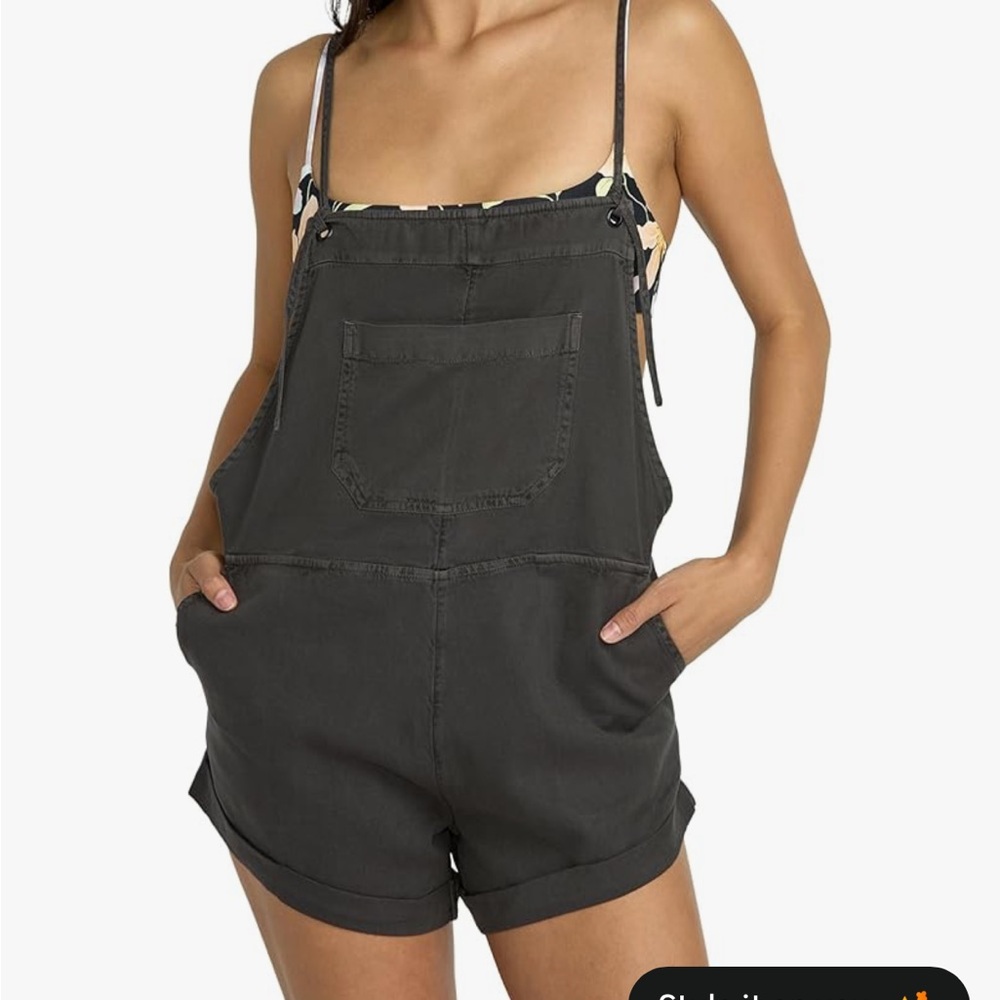 Billabong Women's Wild Pursuit Cotton Twill Blend Romper